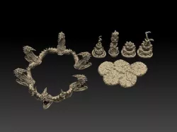 Infestation Tyrant Lair Printable Terrain 3D print model