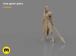 Iona figure 3D print model