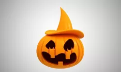 Jack O Lantern Necklace 3D print model