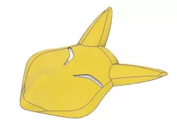 Keaton Fox Mask Majoras 3D print model