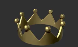 King Ring  3D print model