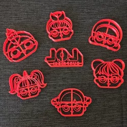 Kit LOL Surprise Cookie Cutter 3D print model