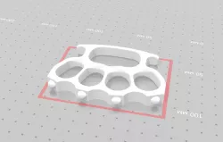 Knuckles 3D print model
