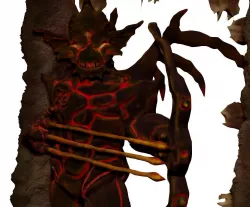 Kumasogami the Lava God 3D print model