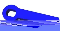 LCT G3 safety latch retroarms 3D print model