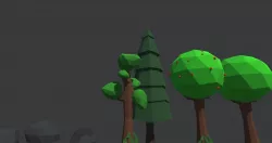 Low Poly Plants Low-poly  3D print model