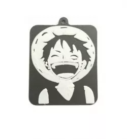 Luffy keychain 3D print model