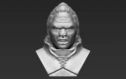 Lurtz Lord of the Rings bust 3D printing ready stl obj formats 3D print model