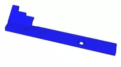 m4 Charging handle extension 3D print model