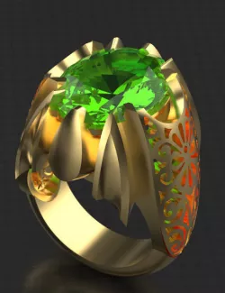 MAN RING  3D print model
