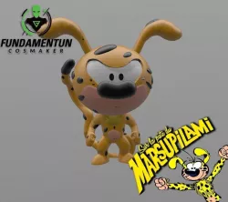 Marsupilami baby 3D print model