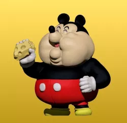 Mickey Mouse 3D print model