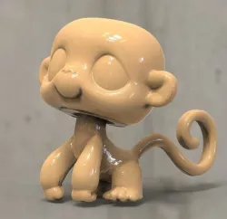 monkey 3D print model