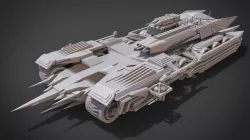 Nemesis III Tank 3D print model