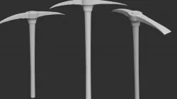 Old Pickaxe - 3D Printable 3D print model
