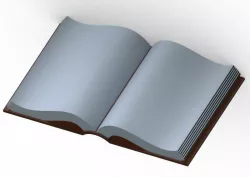Open Book 3D print model