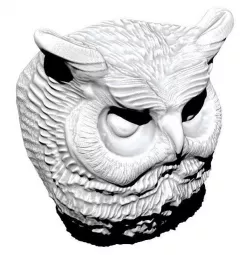 Owl detailed 3D print model