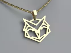 Owl pendant 3D print model