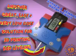 PETsFang Low Cost Solution for Bed Leveling 3D print model