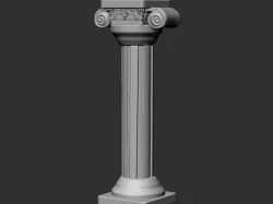 Pillar 3D print model