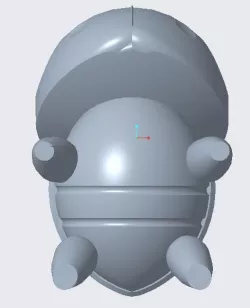 Pokemon Aron 3D print model