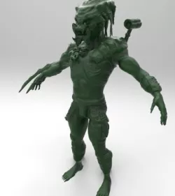Predator 3D print model