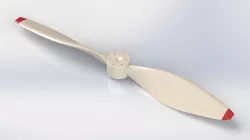Propeller 220mm 3D print model
