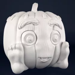 pumpkin halloween  3D print model