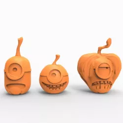 Pumpkin minion 3D print model