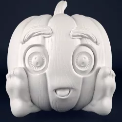 pumpkin  small 3D print model