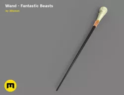    Queenie Goldstein - Wand from Fantastic Beasts 3D print model