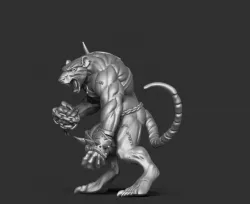 Rat Ogre 3d print model 3D print model