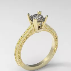 Ring Spring Morning 3D print model