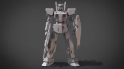 RX-178 Gundam Mk-II 3D print model