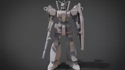 RX-78 GP01 Gundam-Full Burnen 3D print model