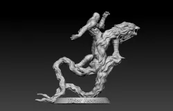 Sagat Tiger Assault 3D print model