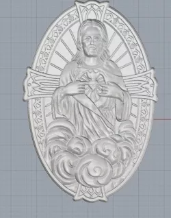 Saint  3D print model