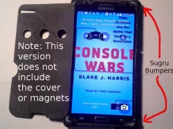 Samsung Galaxy Note 3 Case w/ Sugru Bumpers
