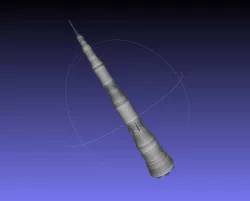 Saturn 8 Apollo Direct Ascent Alternative Moonrocket 3D print model