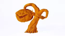 Scary Halloween Pumpkin 3D print model