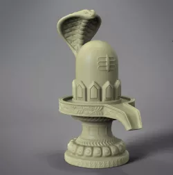 Shivling lord shiva ling 3d printable model 3D print model