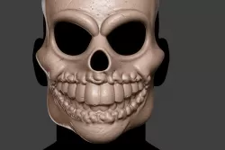 Skull Mask 10 3D print model