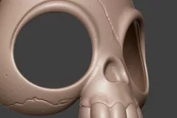 Skull Mask 11 3D print model