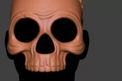 Skull Mask 6 3D print model