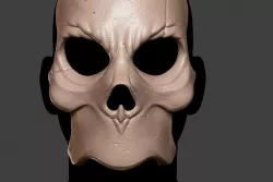 Skull Mask 8 3D print model