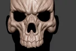 Skull Mask 9 3D print model