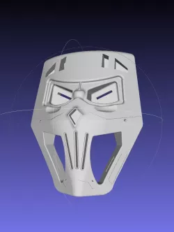 Spider Man Taskmaster Mask Printable Model 3D print model