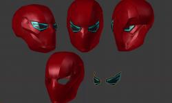 Spider-man Velocity Mask 3D print model