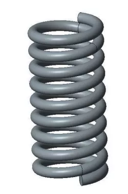 Spring 3D print model