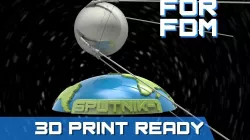 Sputnik - 1 for FDM printers  3D print model